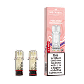 SKE CRYSTAL PLUS PREFILLED PODS PEACH ICE (10)